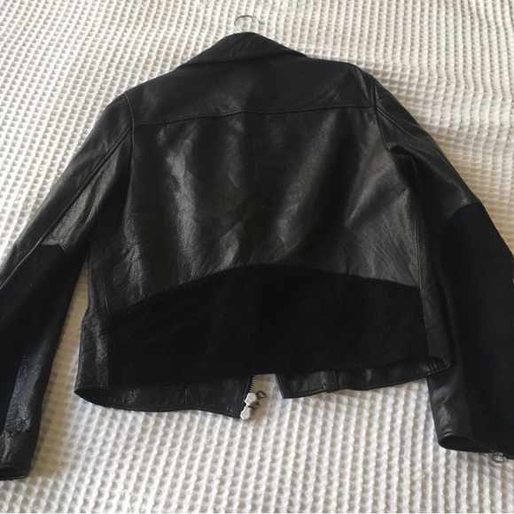 ACNE Studios Gibson black leather jacket - Picture 2 of 2